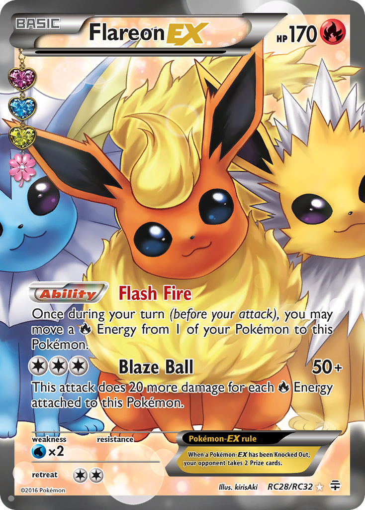 Flareon EX [Generations] | Chromatic Games