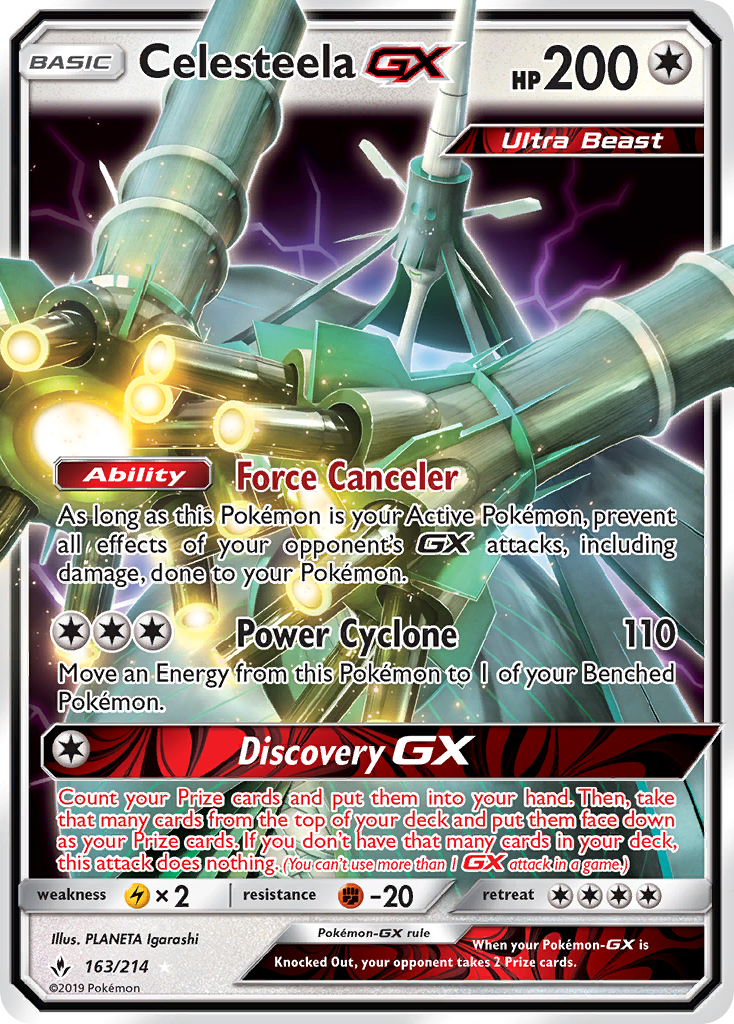 Celesteela GX [Unbroken Bonds] | Chromatic Games