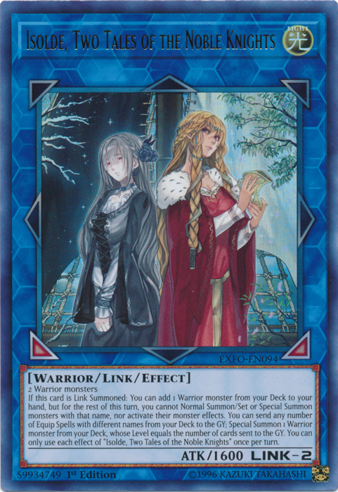 Isolde, Two Tales of the Noble Knights [EXFO-EN094] Ultra Rare | Chromatic Games