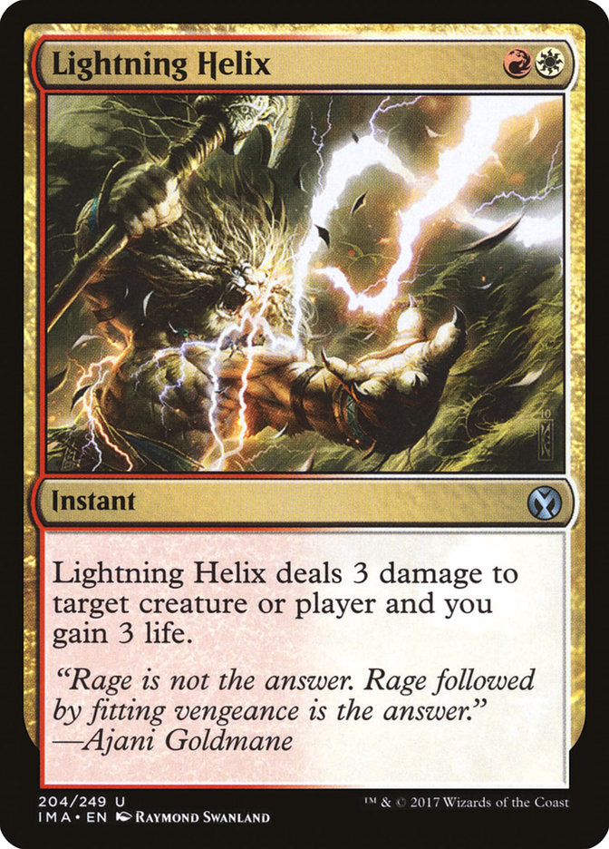 Lightning Helix [Iconic Masters] | Chromatic Games