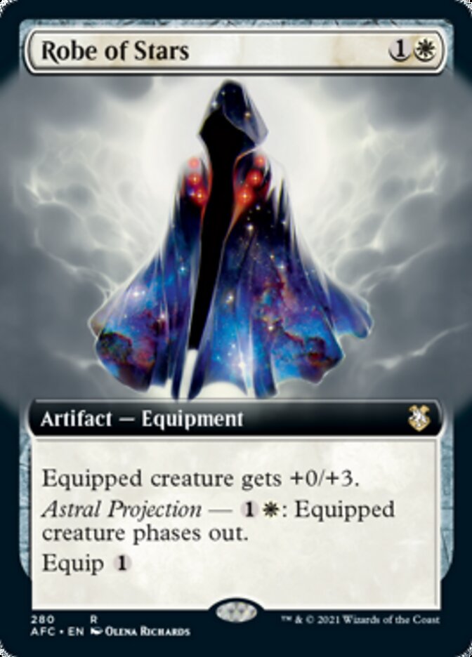 Robe of Stars (Extended Art) [Dungeons & Dragons: Adventures in the Forgotten Realms Commander] | Chromatic Games