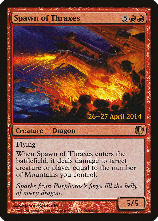 Spawn of Thraxes [Journey into Nyx Prerelease Promos] | Chromatic Games