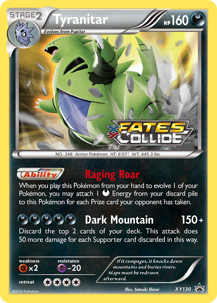 Tyranitar [XY Black Star Promos] | Chromatic Games