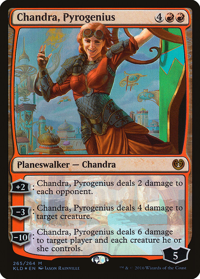 Chandra, Pyrogenius [Kaladesh] | Chromatic Games