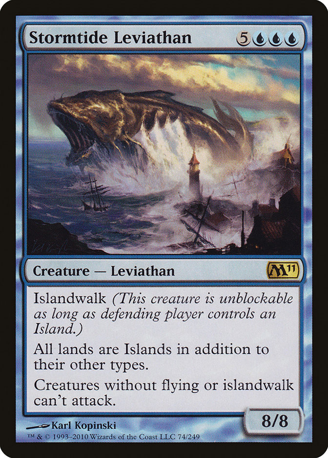 Stormtide Leviathan [Magic 2011] | Chromatic Games