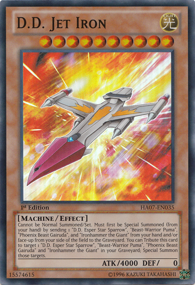 D.D. Jet Iron [HA07-EN035] Super Rare | Chromatic Games