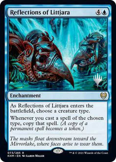 Reflections of Littjara (Promo Pack) [Kaldheim Promos] | Chromatic Games