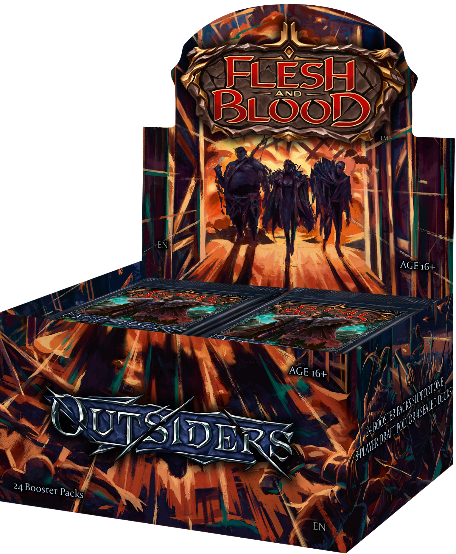 Outsiders - Booster Case | Chromatic Games