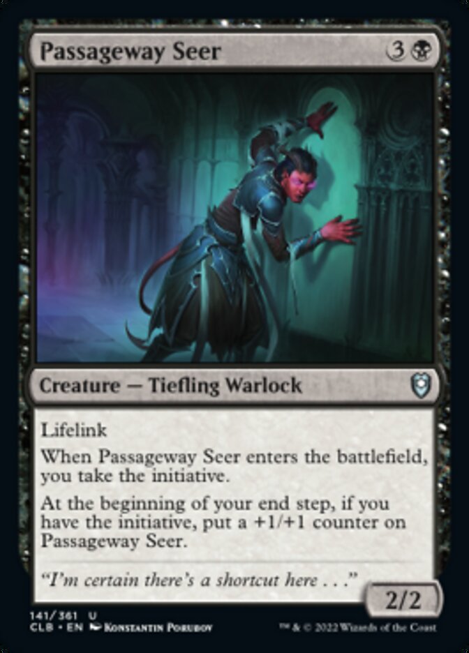 Passageway Seer [Commander Legends: Battle for Baldur's Gate] | Chromatic Games