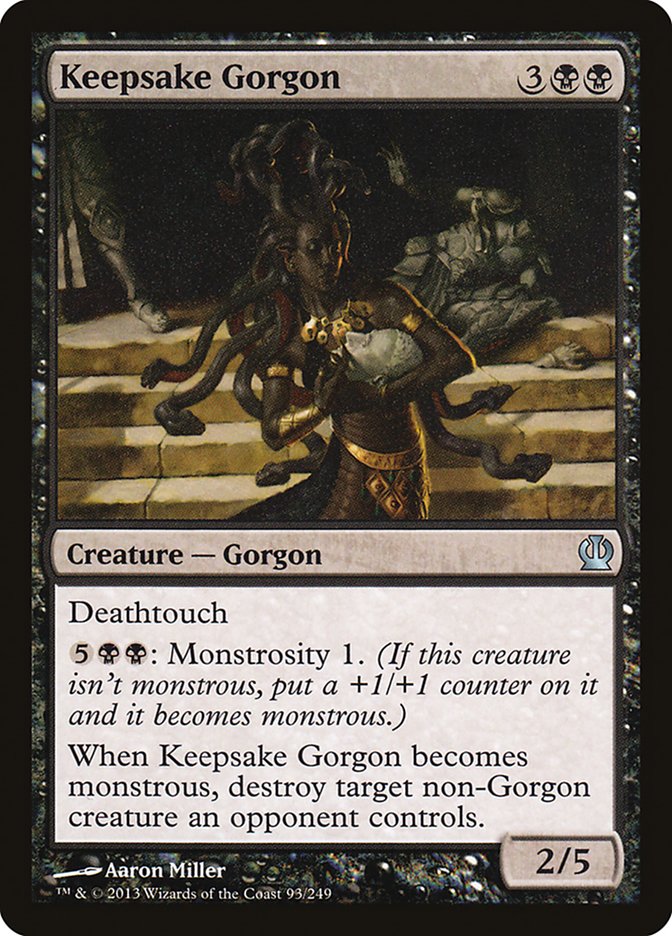 Keepsake Gorgon [Theros] | Chromatic Games