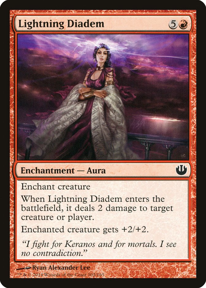 Lightning Diadem [Journey into Nyx] | Chromatic Games