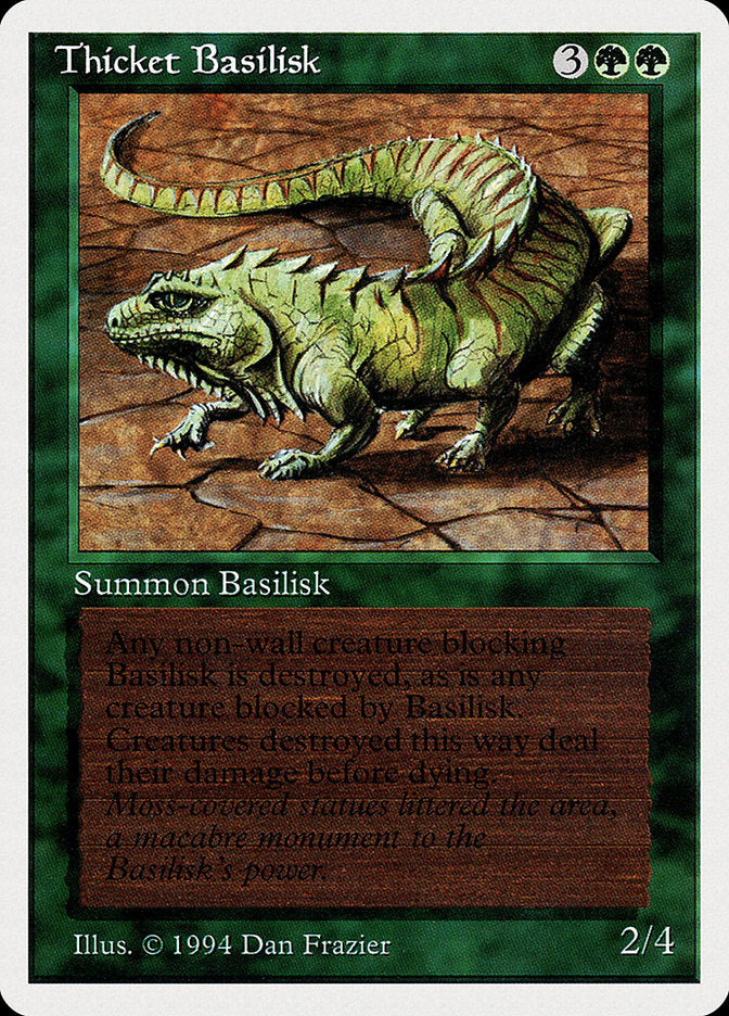 Thicket Basilisk [Summer Magic / Edgar] | Chromatic Games