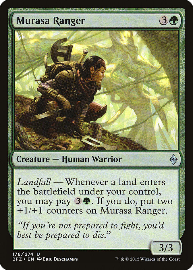 Murasa Ranger [Battle for Zendikar] | Chromatic Games