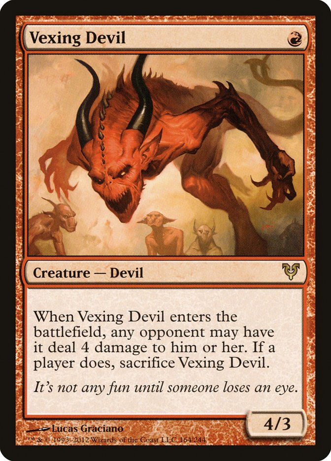 Vexing Devil [Avacyn Restored] | Chromatic Games