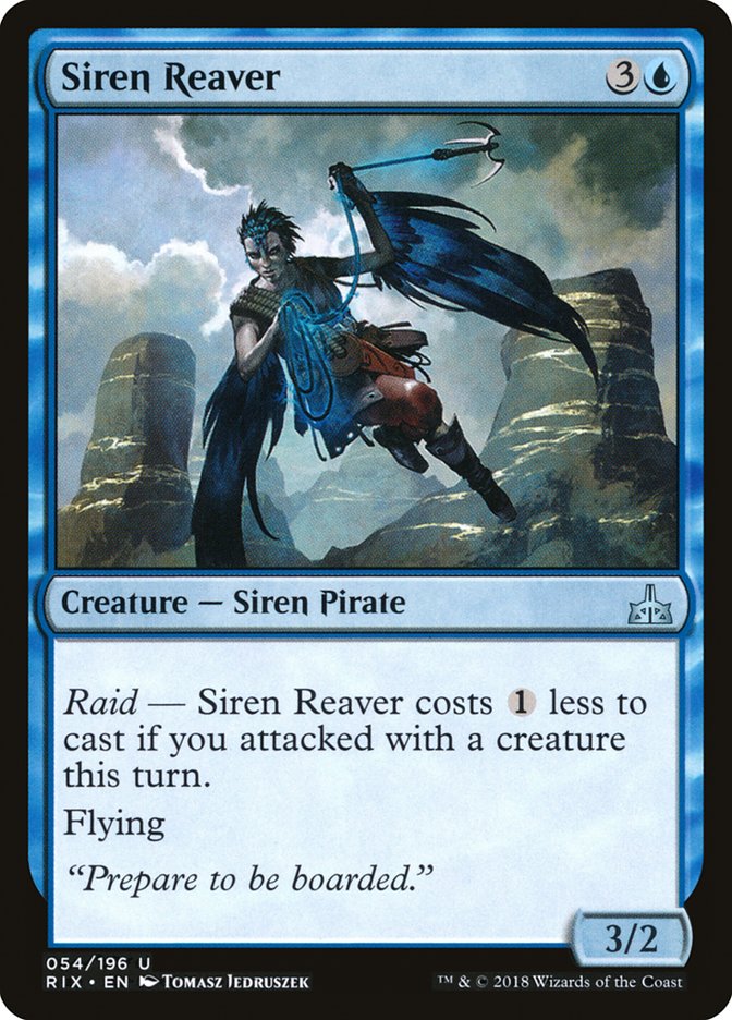 Siren Reaver [Rivals of Ixalan] | Chromatic Games