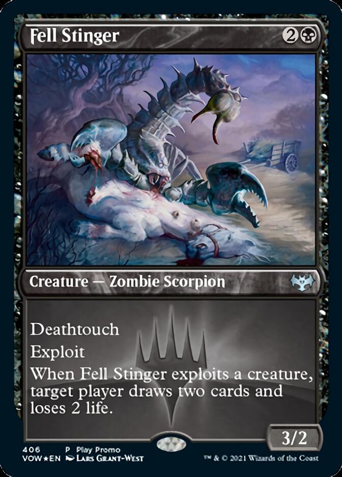 Fell Stinger (Play Promo) [Innistrad: Crimson Vow] | Chromatic Games