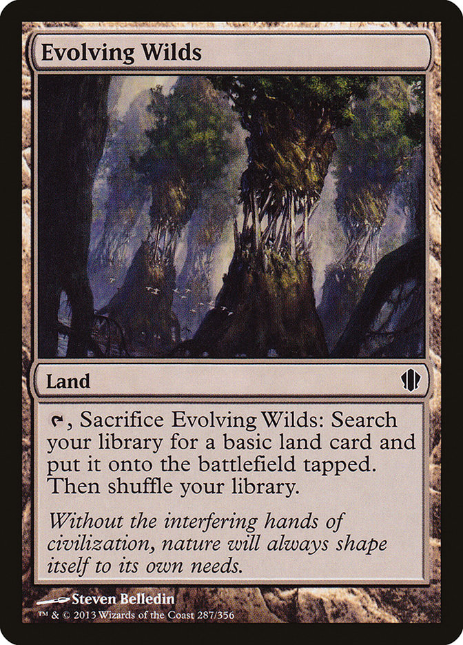 Evolving Wilds [Commander 2013] | Chromatic Games