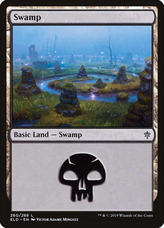 Swamp (260) [Throne of Eldraine] | Chromatic Games