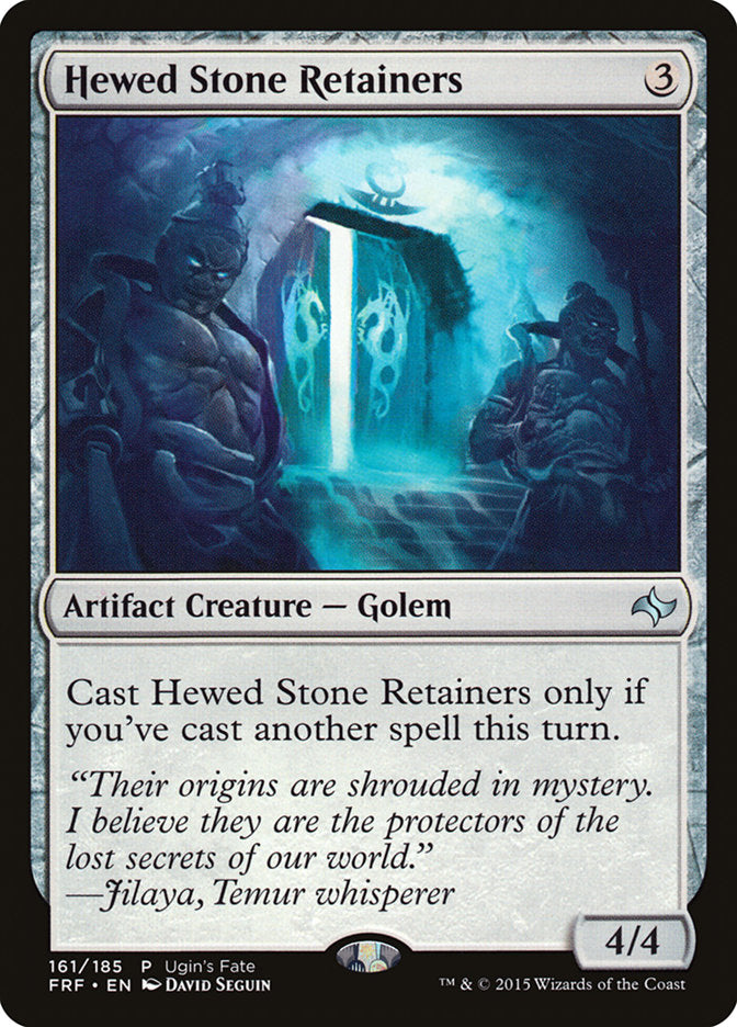 Hewed Stone Retainers [Ugin's Fate] | Chromatic Games