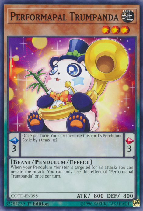 Performapal Trumpanda [COTD-EN095] Common | Chromatic Games