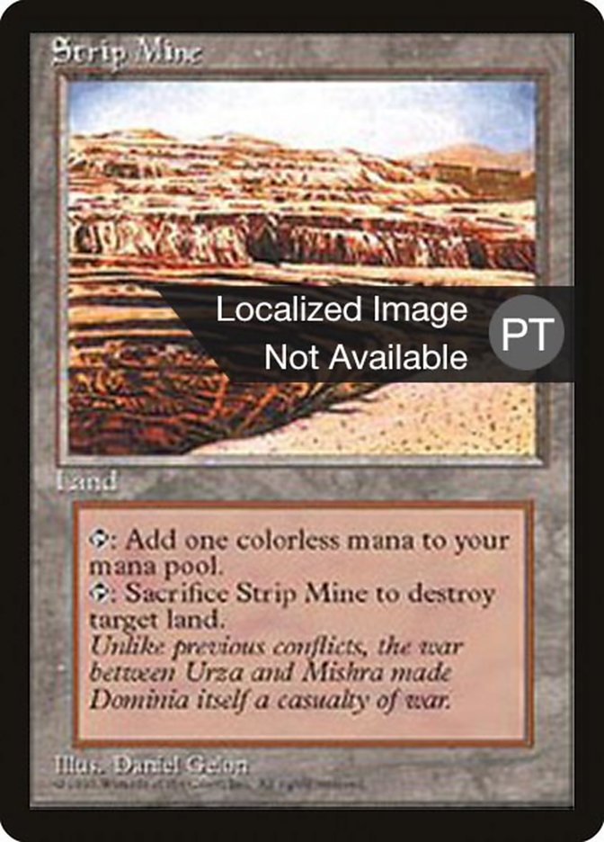 Strip Mine [Fourth Edition (Foreign Black Border)] | Chromatic Games