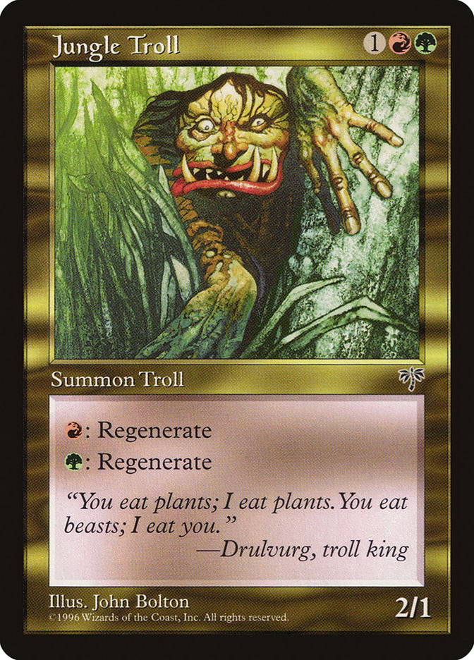 Jungle Troll [Mirage] | Chromatic Games