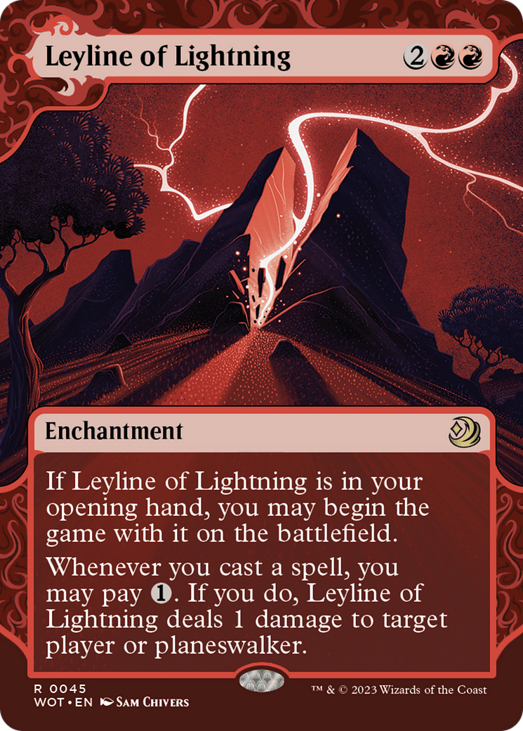 Leyline of Lightning [Wilds of Eldraine: Enchanting Tales] | Chromatic Games