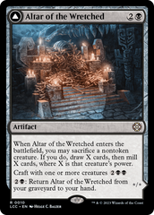 Altar of the Wretched // Wretched Bonemass [The Lost Caverns of Ixalan Commander] | Chromatic Games