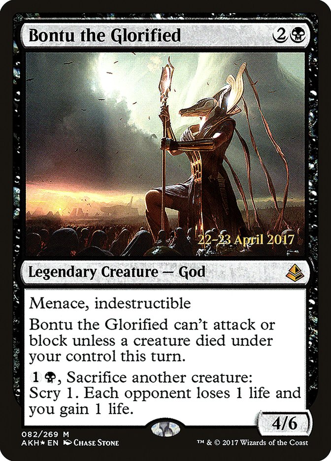 Bontu the Glorified [Amonkhet Prerelease Promos] | Chromatic Games