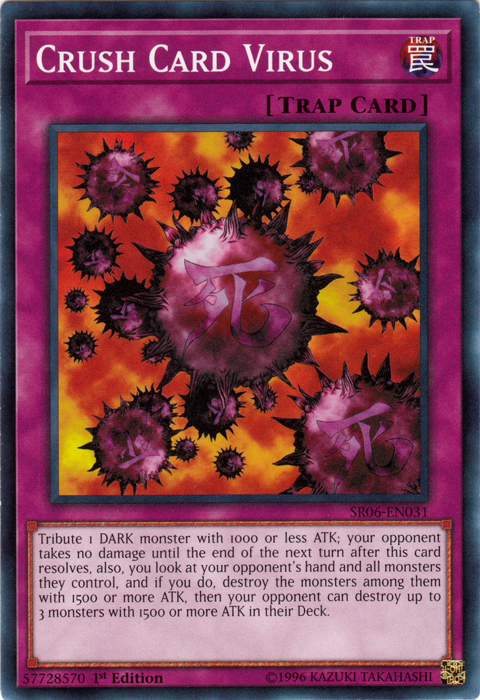 Crush Card Virus [SR06-EN031] Common | Chromatic Games