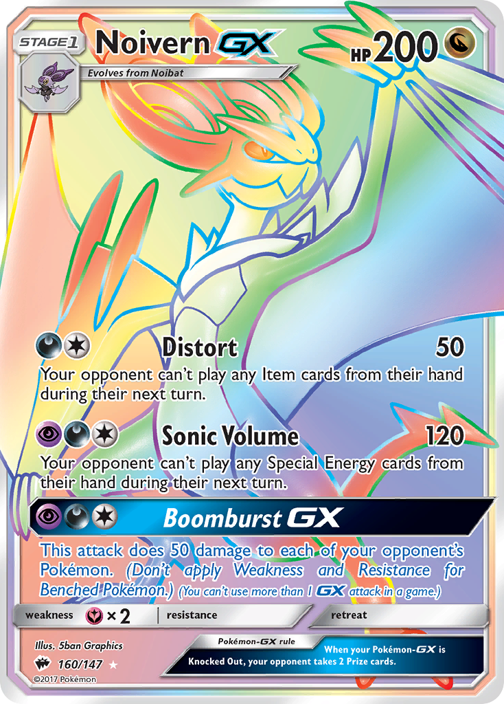 Noivern GX [Burning Shadows] | Chromatic Games