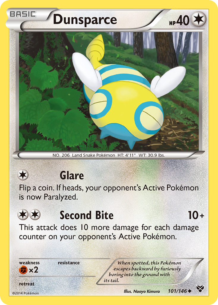 Dunsparce (101/146) [XY: Base Set] | Chromatic Games