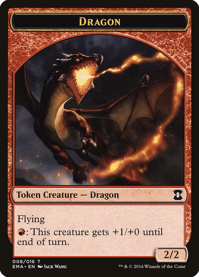 Dragon Token [Eternal Masters Tokens] | Chromatic Games