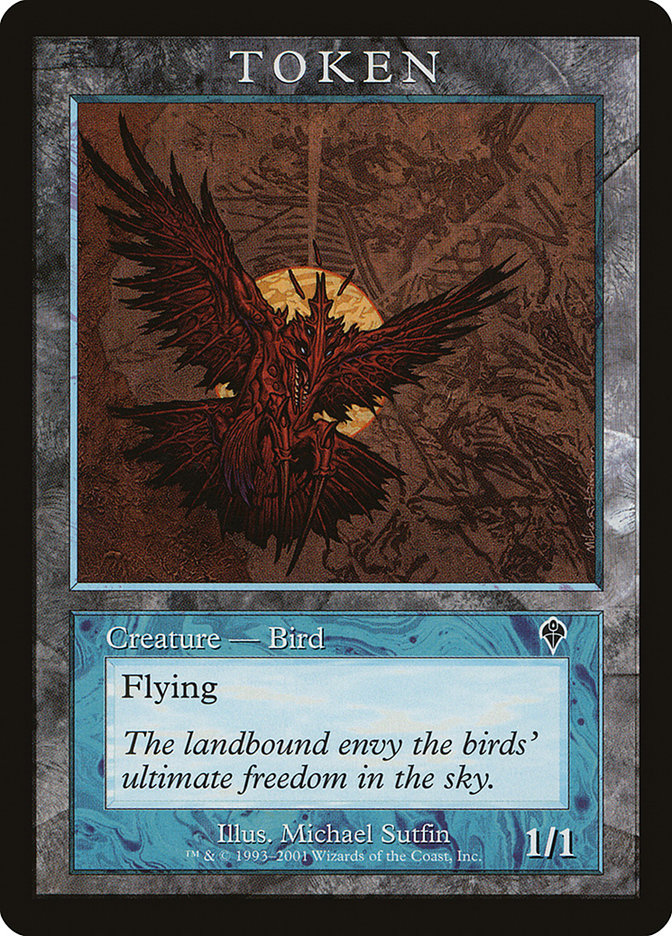 Bird Token [Magic Player Rewards 2001] | Chromatic Games