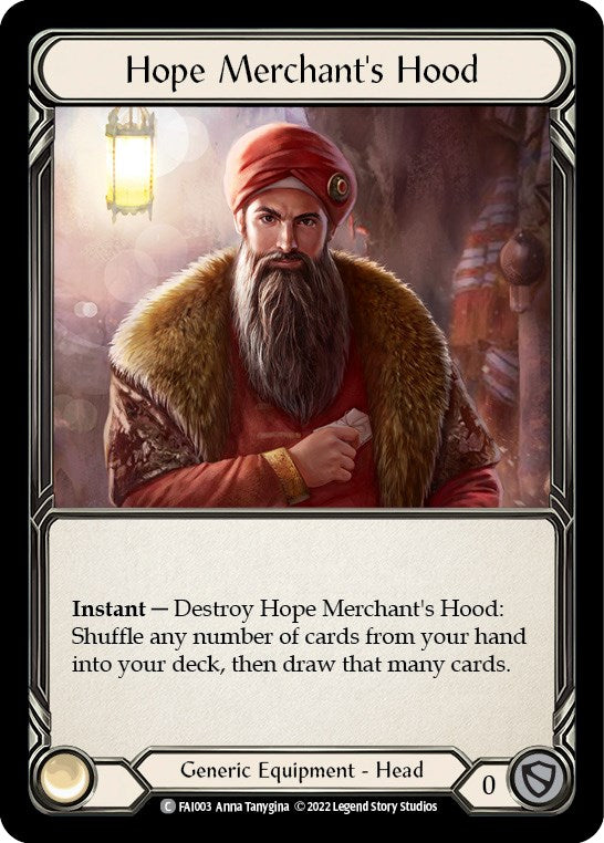 Hope Merchant's Hood [FAI003] (Uprising Fai Blitz Deck) | Chromatic Games