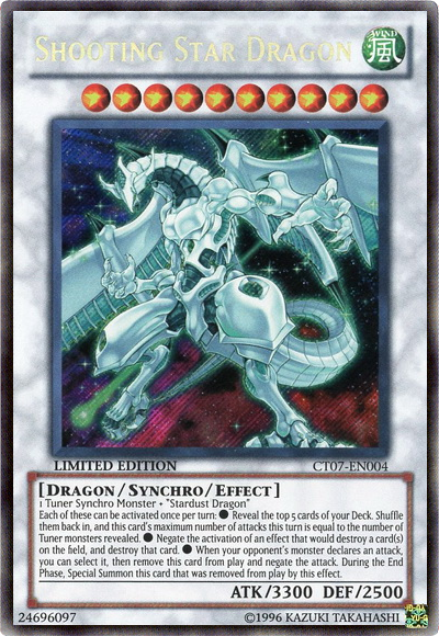 Shooting Star Dragon [CT07-EN004] Secret Rare | Chromatic Games