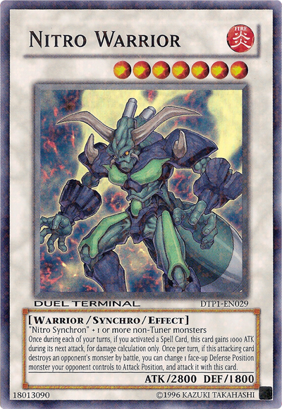 Nitro Warrior [DTP1-EN029] Super Rare | Chromatic Games