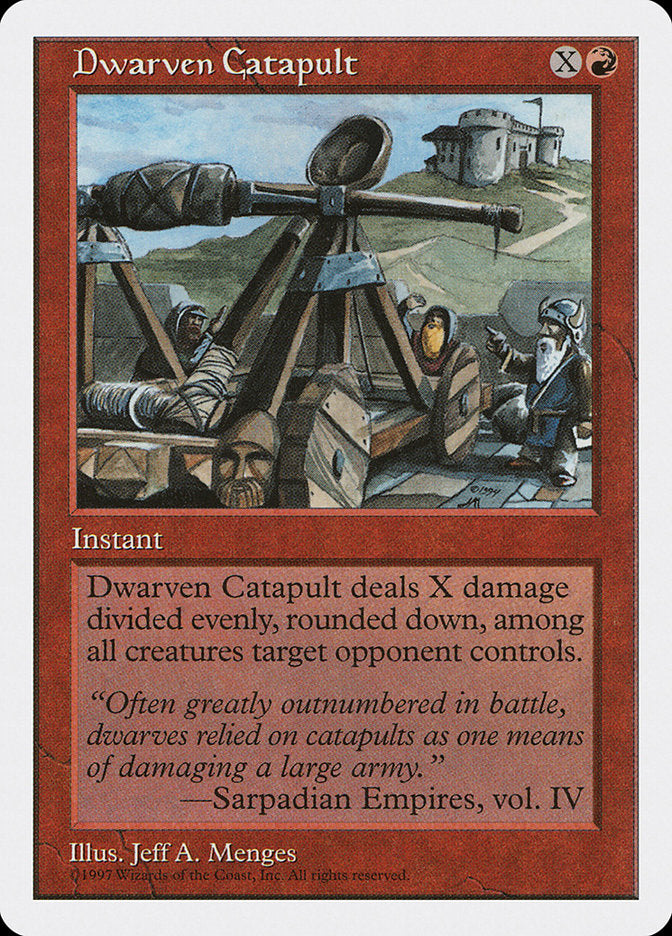 Dwarven Catapult [Fifth Edition] | Chromatic Games
