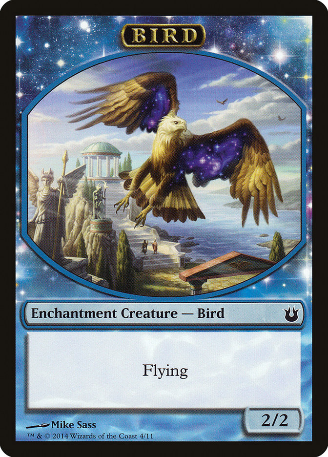 Bird Token (4/11) [Born of the Gods Tokens] | Chromatic Games