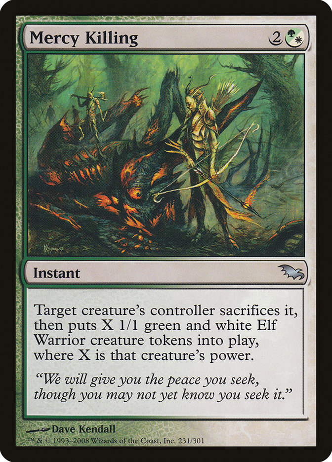 Mercy Killing [Shadowmoor] | Chromatic Games