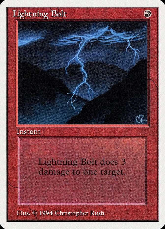 Lightning Bolt [Summer Magic / Edgar] | Chromatic Games