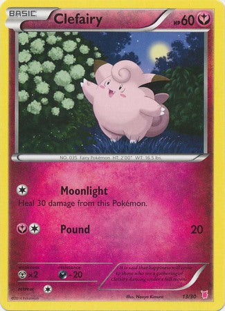 Clefairy [XY Trainer Kit: Bisharp & Wigglytuff] | Chromatic Games