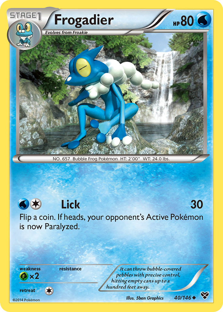 Frogadier (40/146) [XY: Base Set] | Chromatic Games