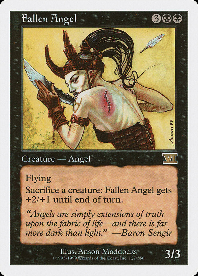 Fallen Angel [Classic Sixth Edition] | Chromatic Games