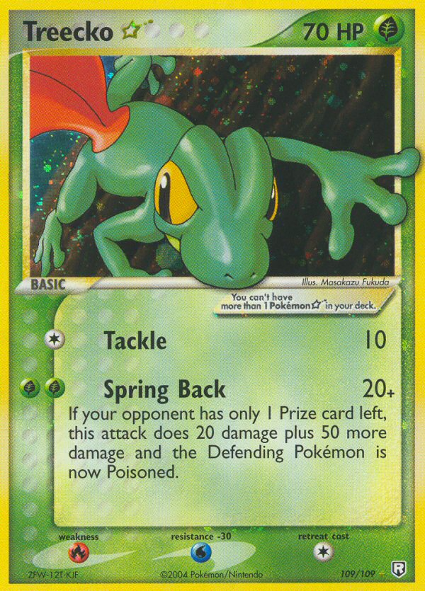 Treecko Star (109/109) [EX: Team Rocket Returns] | Chromatic Games