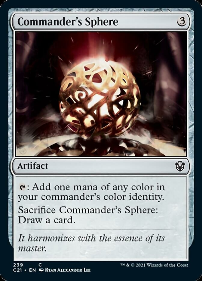 Commander's Sphere [Commander 2021] | Chromatic Games
