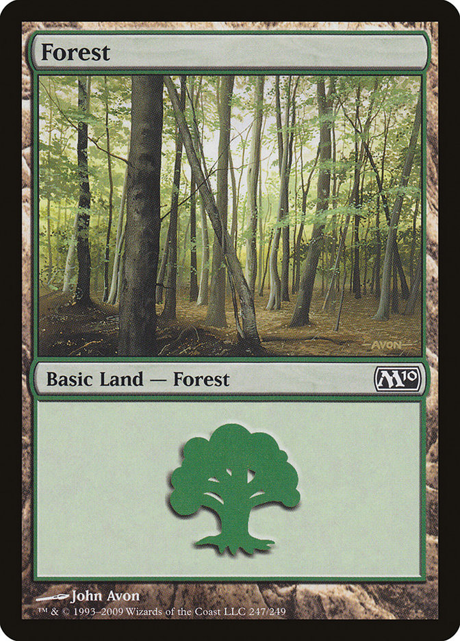 Forest (247) [Magic 2010] | Chromatic Games