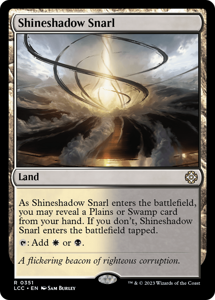 Shineshadow Snarl [The Lost Caverns of Ixalan Commander] | Chromatic Games