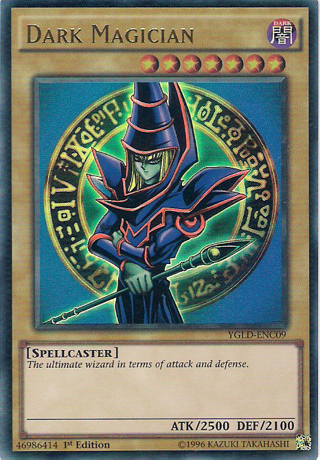 Dark Magician (C) [YGLD-ENC09] Ultra Rare | Chromatic Games