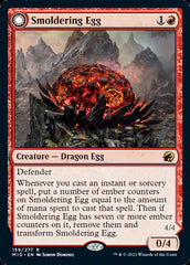 Smoldering Egg // Ashmouth Dragon [Innistrad: Midnight Hunt] | Chromatic Games